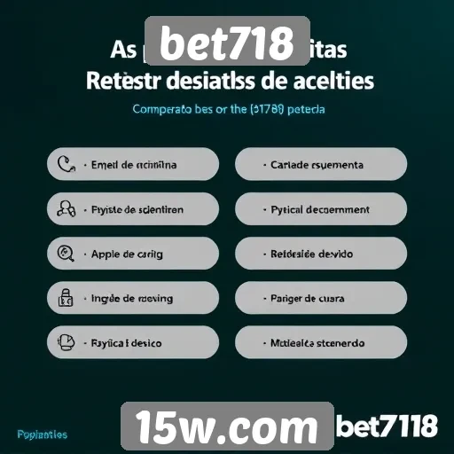 Métodos de pagamento aceitos no bet718